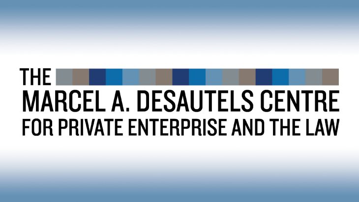 The Marcel A. Desautels Centre logo